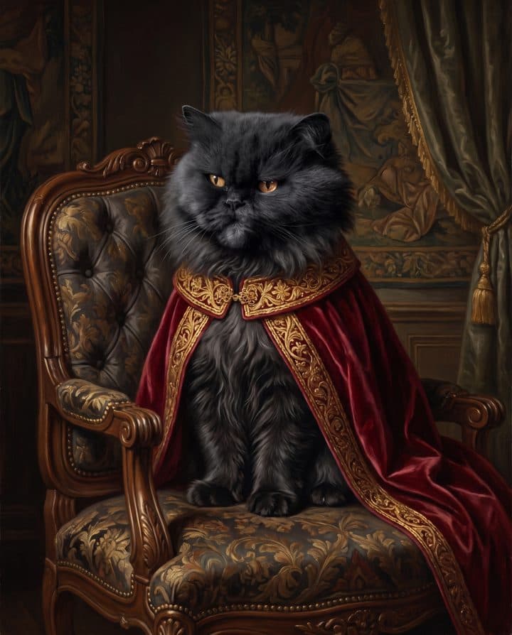 The same persian cat as Old Money